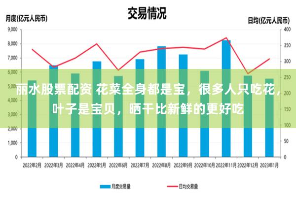 丽水股票配资 花菜全身都是宝，很多人只吃花，叶子是宝贝，晒干比新鲜的更好吃