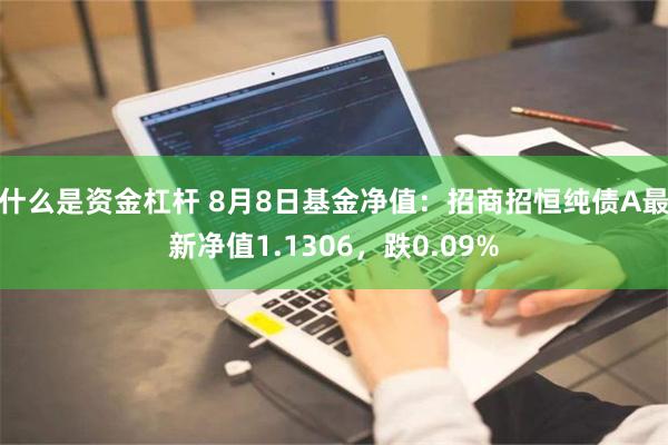 什么是资金杠杆 8月8日基金净值：招商招恒纯债A最新净值1.1306，跌0.09%