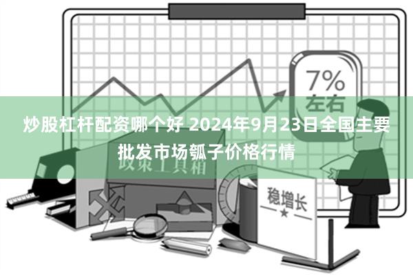 炒股杠杆配资哪个好 2024年9月23日全国主要批发市场瓠子价格行情